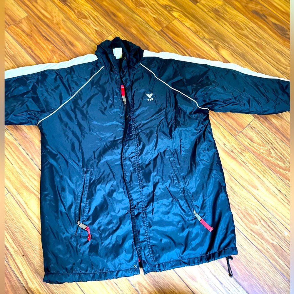 TYR Alliance Swim Parka Fleece Lined Jacket - L